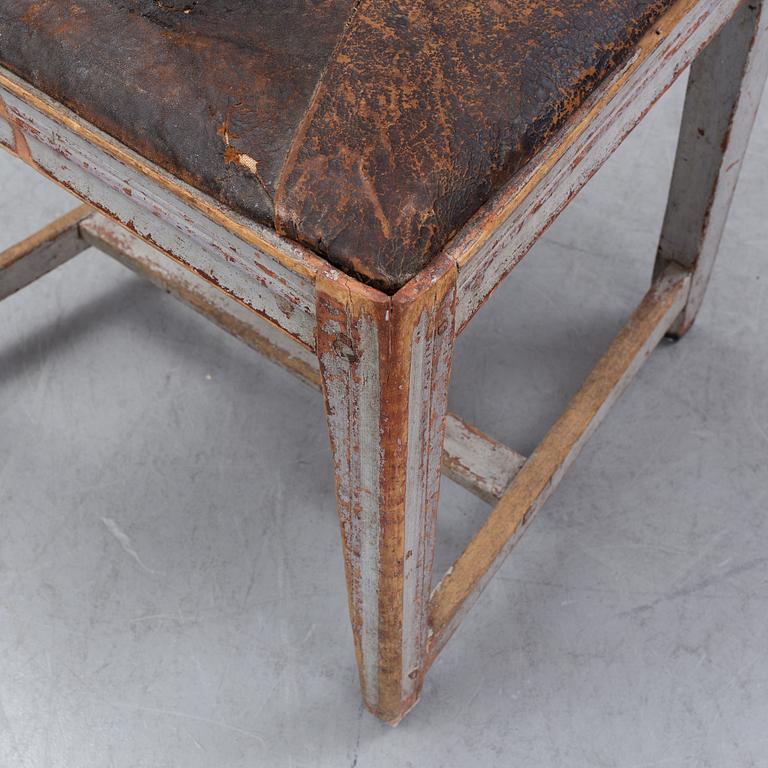 A Swedish chair, early 19th century.