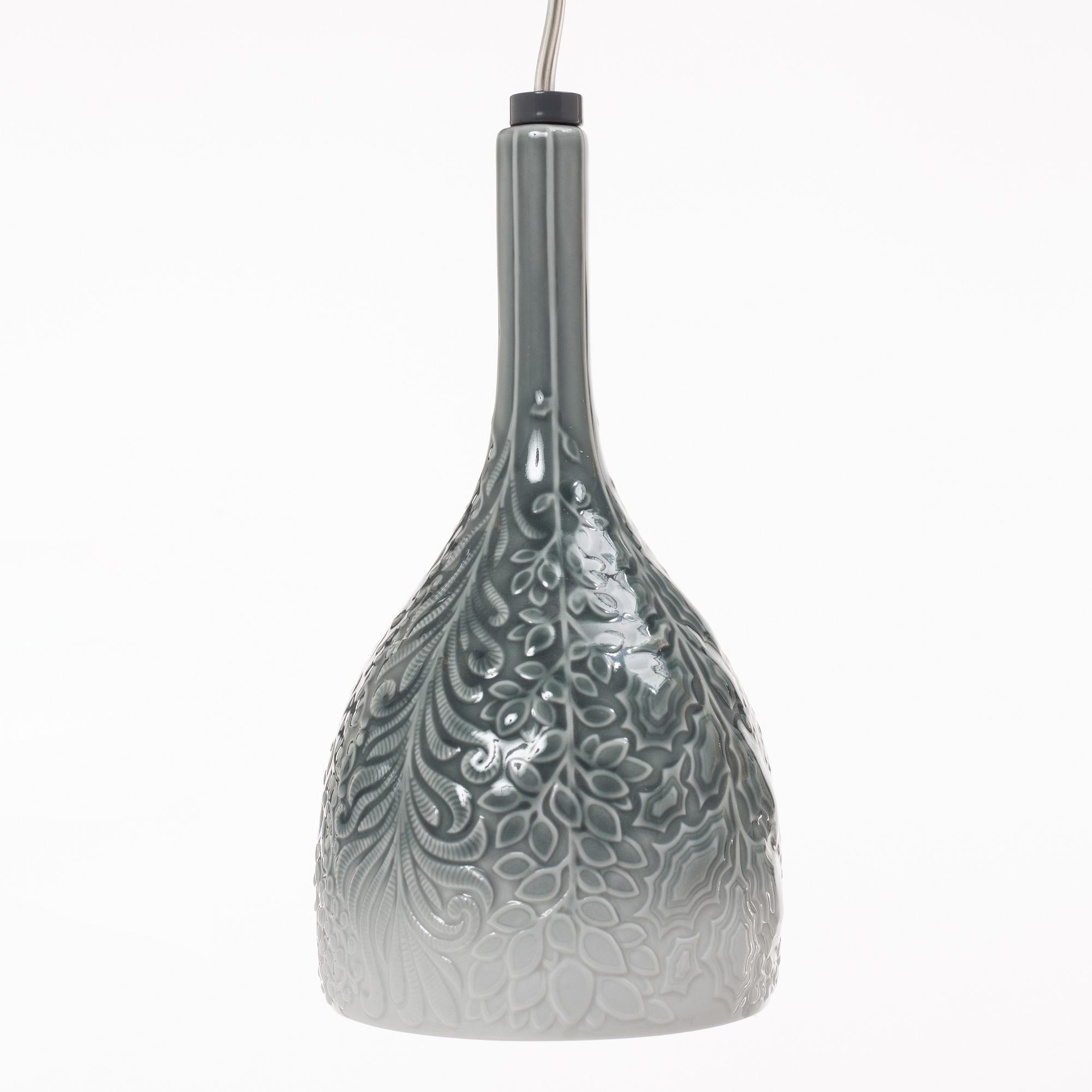 Lladró, four window lamps, "Naturofantastic lamp", Spain.