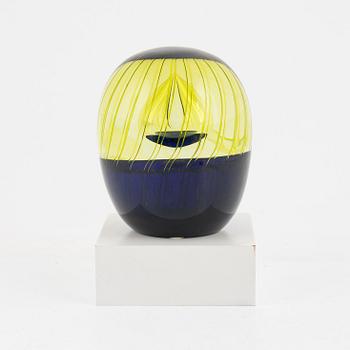 Göran Wärff, sculpture, glass, Kosta Boda.