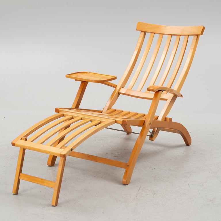 Deck chairs, a pair, Brogrens/Stockamöllan, later part of the 20th century.