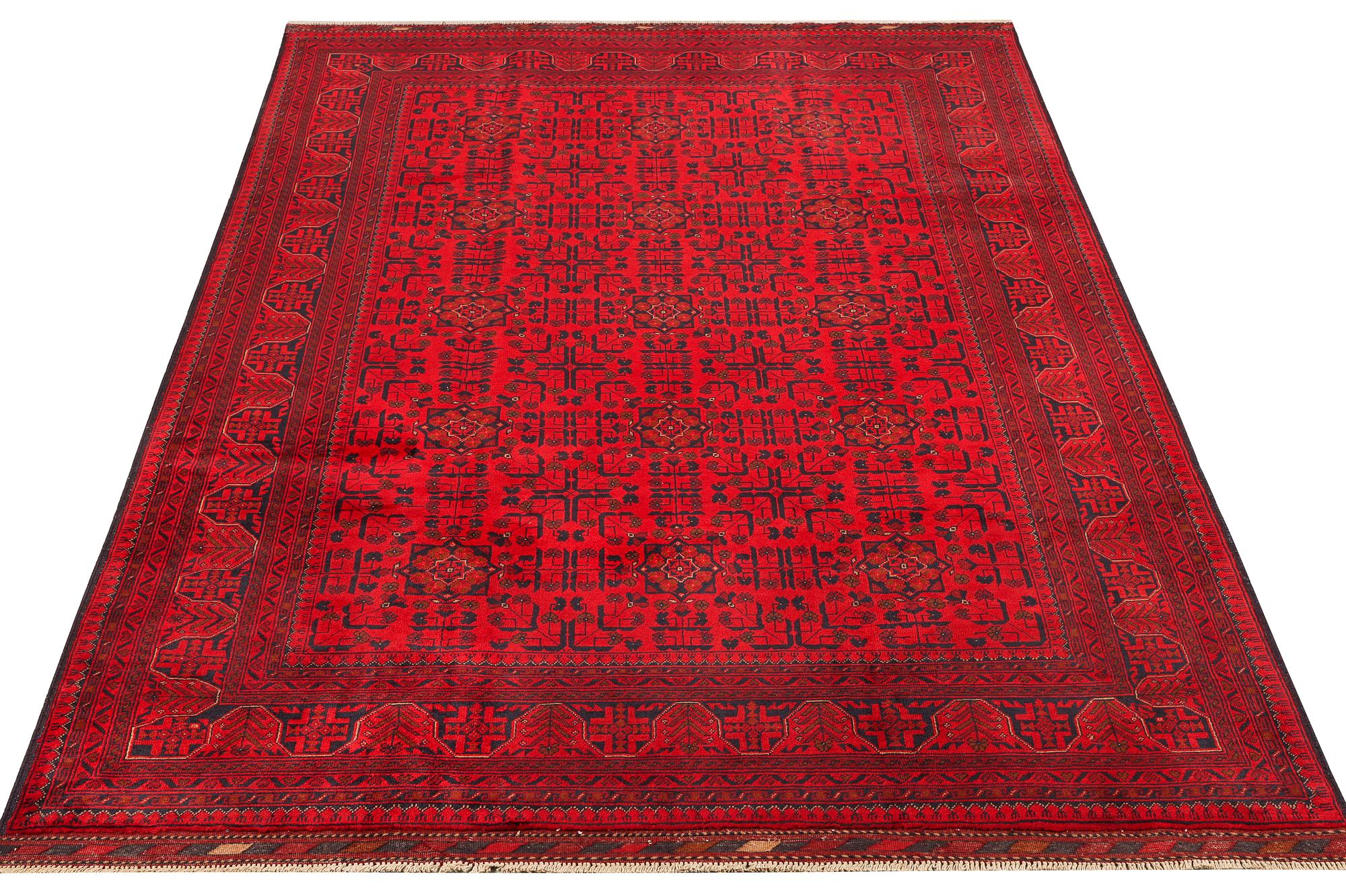 An Afghan Mamluk carpet, c. 292 x 204 cm.