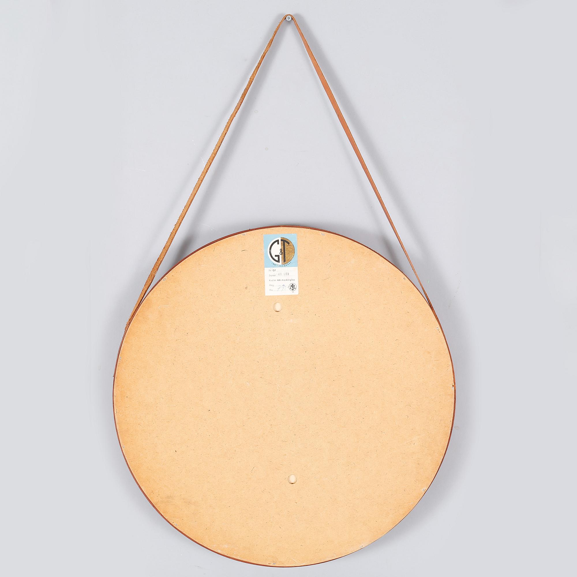 A 1950/60s mirror from G & T Svenska möbelfabrikerna.