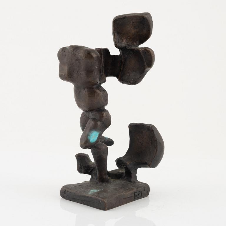 Bror Marklund, sculpture, bronze, signed BM, height 26.5 cm.