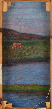 Karl Nordström, "Sunset, Bohuslän".