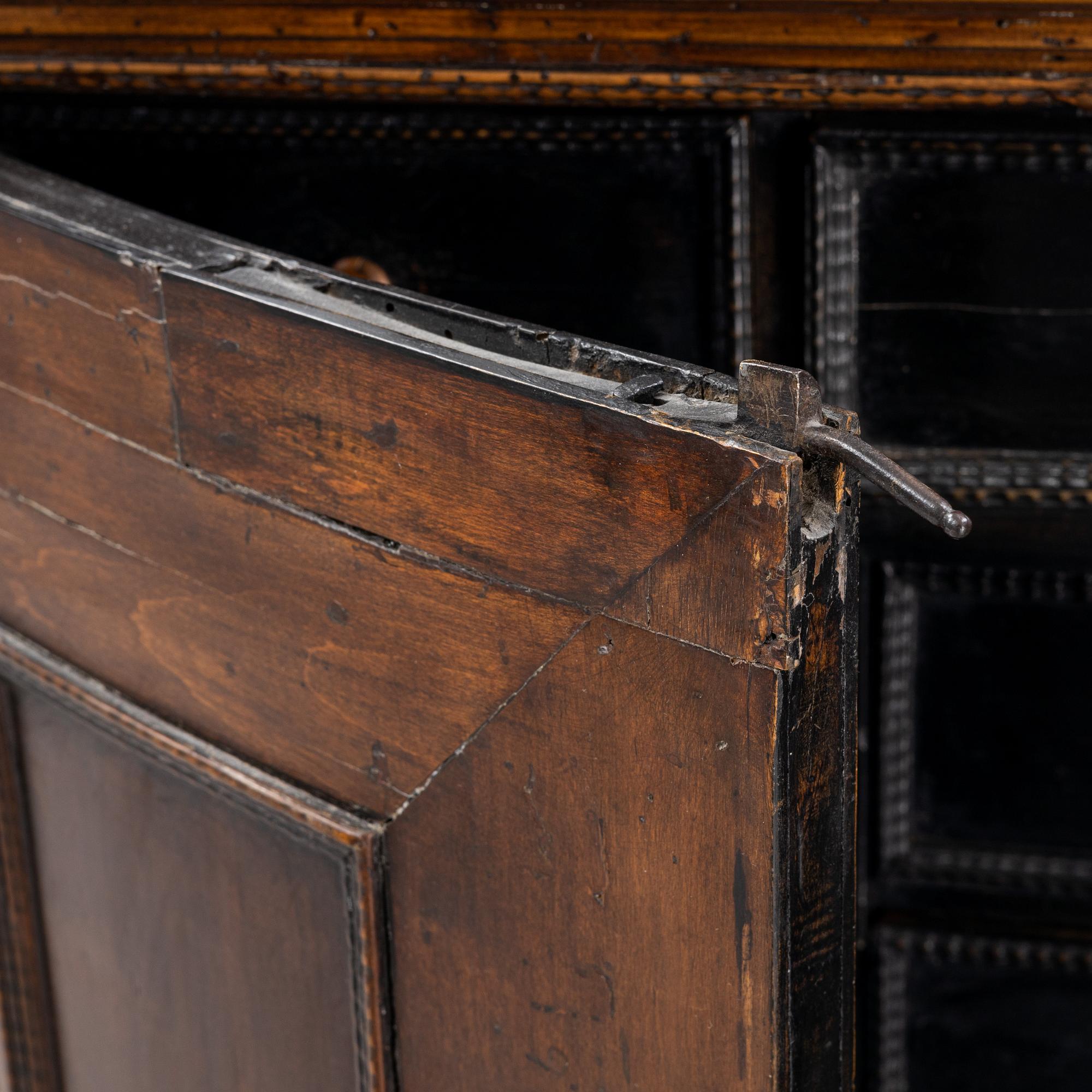 A Baroque cabinet, 18th Century.