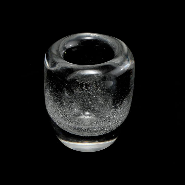 VAS, glas, sign. Kaj Franck, Iittala, 1900-talets andra hälft.