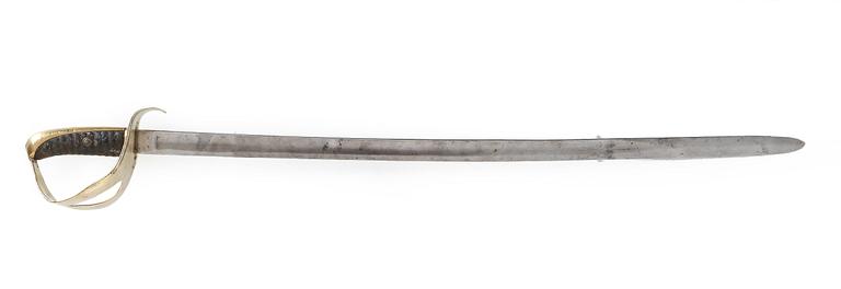 SABEL, för kavalleriet, m/1864, Sverige.