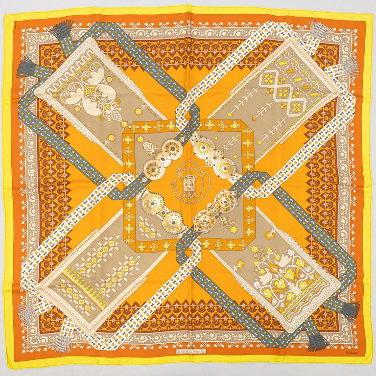 Hermès, scarf, "Brins D'or".