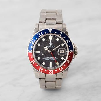 ROLEX, Oyster Perpetual, GMT-Master (Swiss-T), Chronometer, armbandsur, 40 mm,