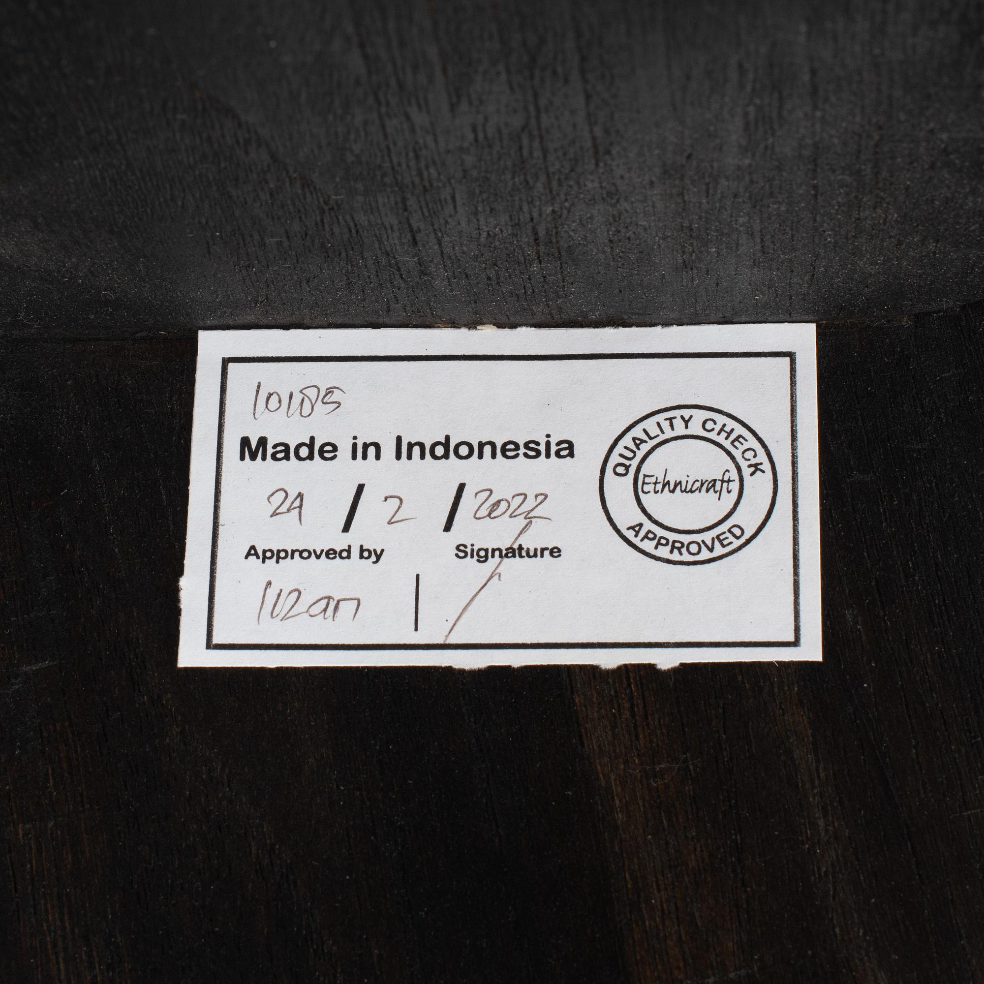 Alain van Havre, side table, 'Oblic', Ethnicraft, Belgium, contemporary.