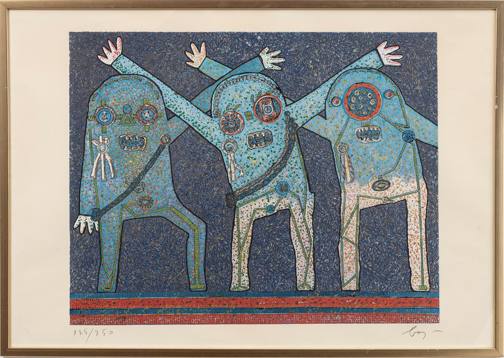 Enrico Baj, "Parade".