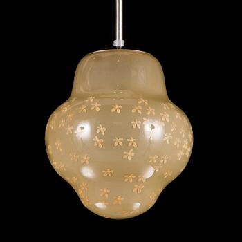 GUNILLA JUNG, pendant light, model 1032, Stockmann Orno, Finland, mid-20th Century.