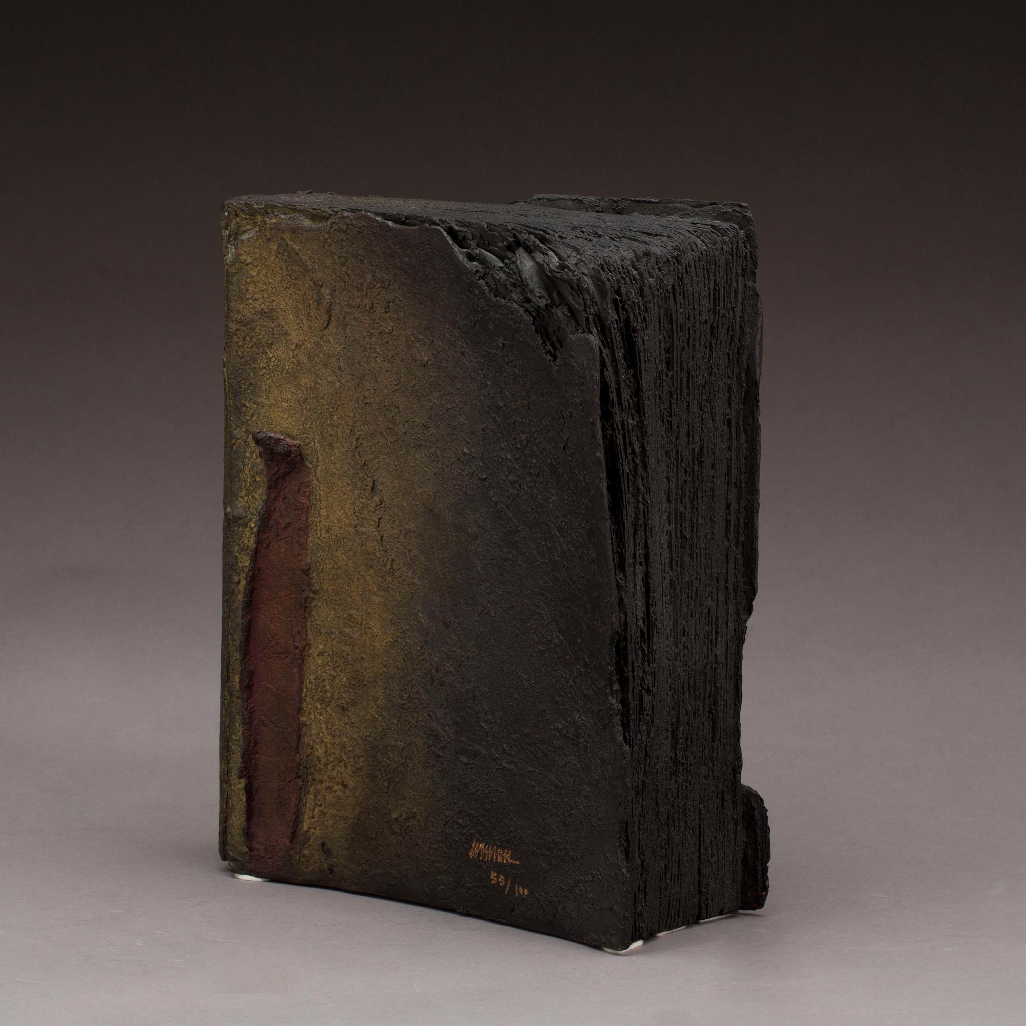 FERNANDEZ ARMAN, brons, "Le Livre", signerad och numrerad 55/100.
