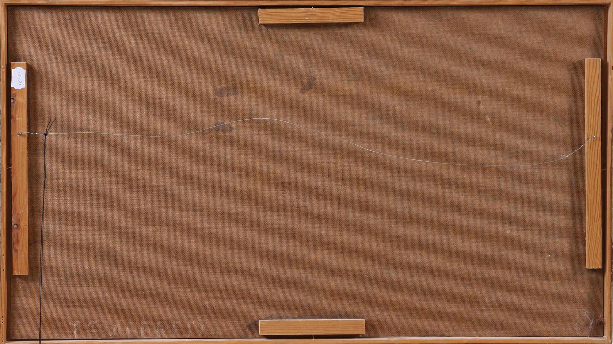 SVEN-ERIK JOHANSSON, tillskriven, olja på pannå.