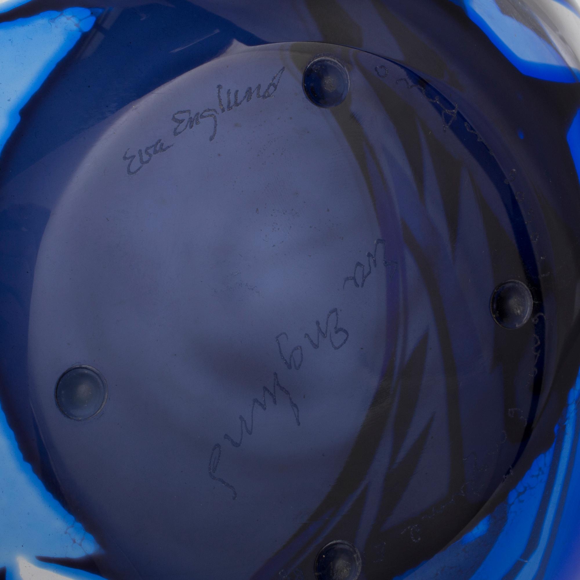 SKÅL, glas. Eva Englund, Orrefors, Graal, 1988.