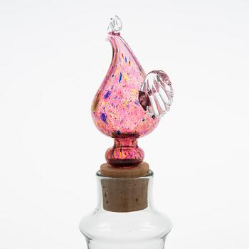 Kaj Franck, a decanter signed K. Franck, Nuutajärvi Notsjö -63.