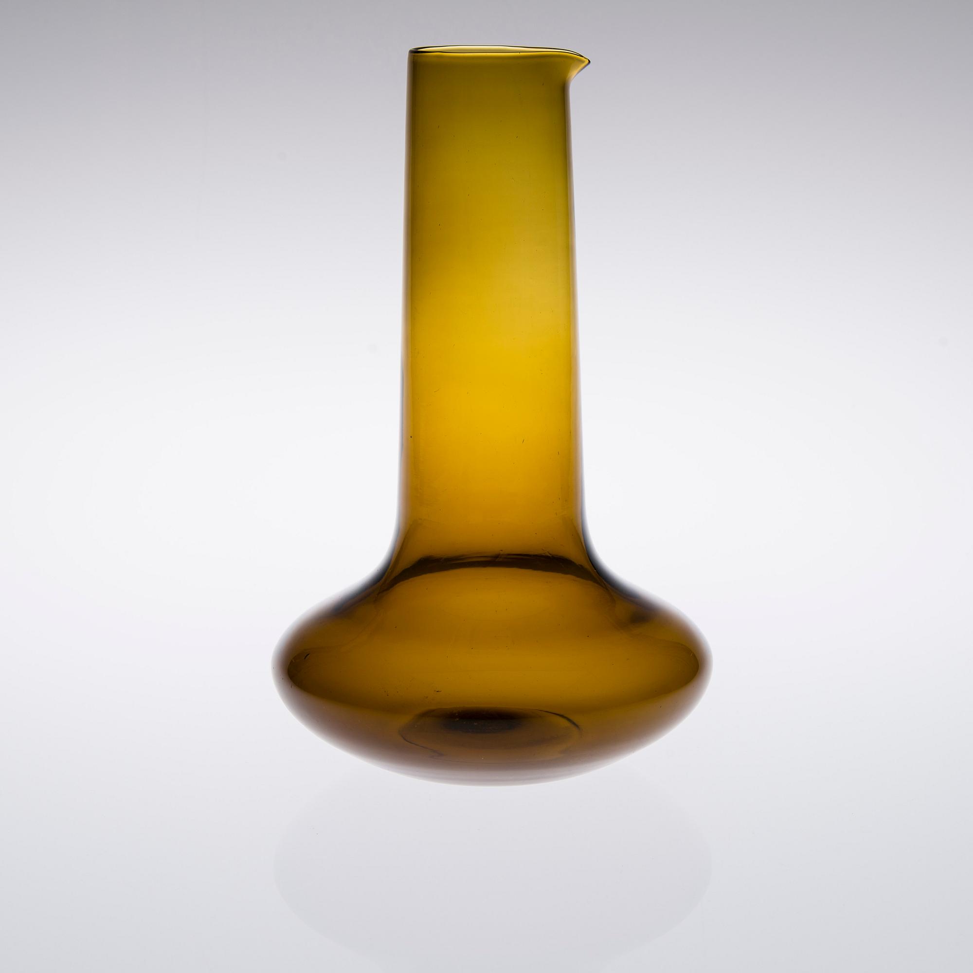 KARAFF, glas, signerad Timo Sarpaneva 2519.