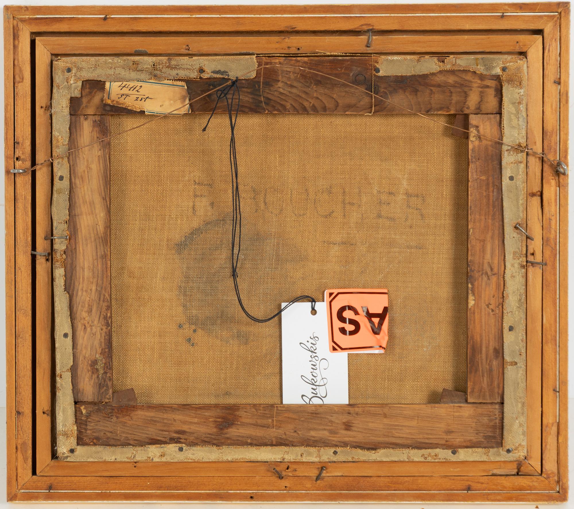 Francois Boucher, in the manner of.  Putti, a pair.