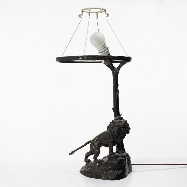 Desk set, 4 pieces, bronze, Austria circa 1900.
