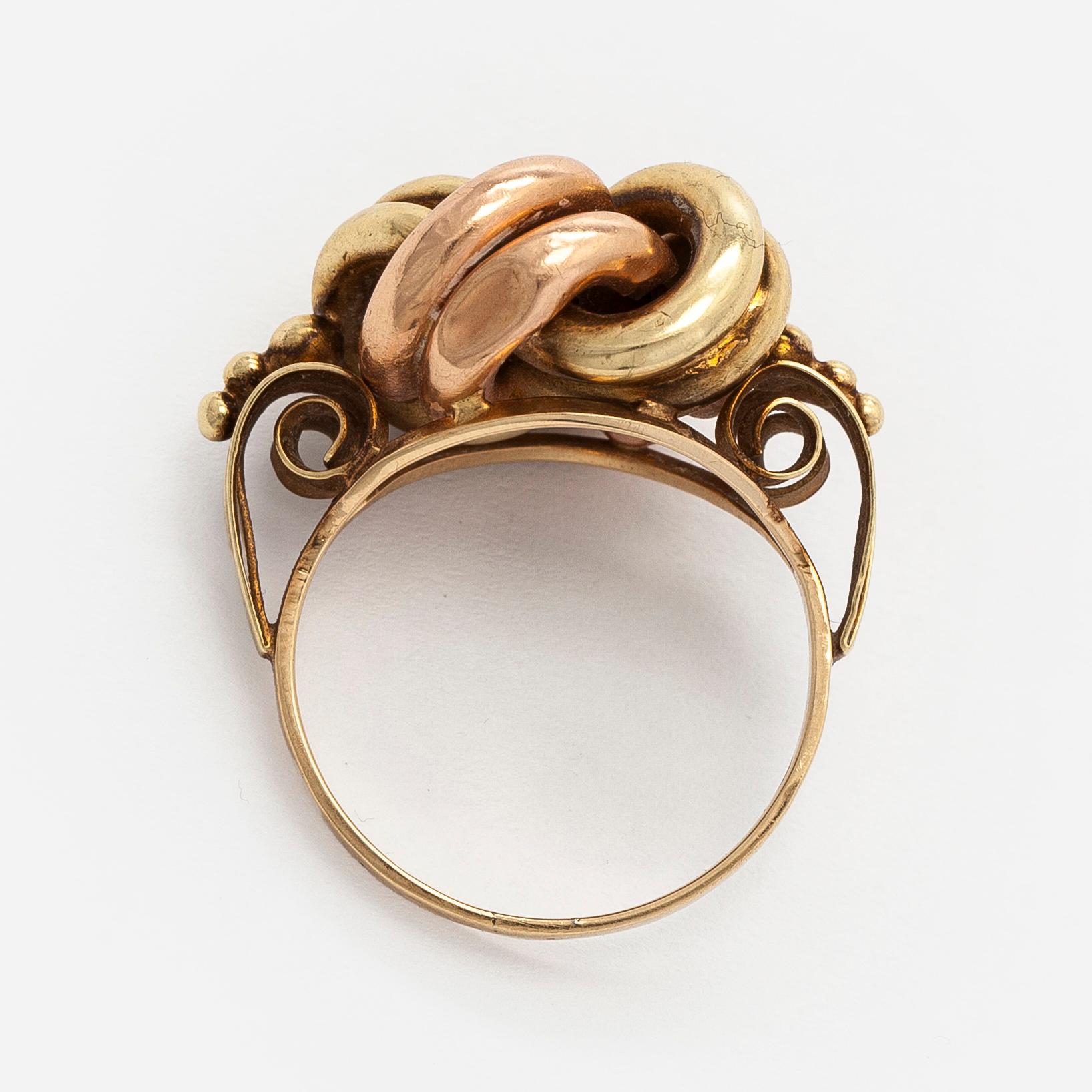 Sormus, 14 K kultaa.