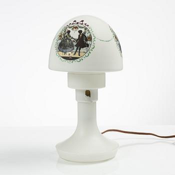 Bordslampa, 1900-talets första hälft.
