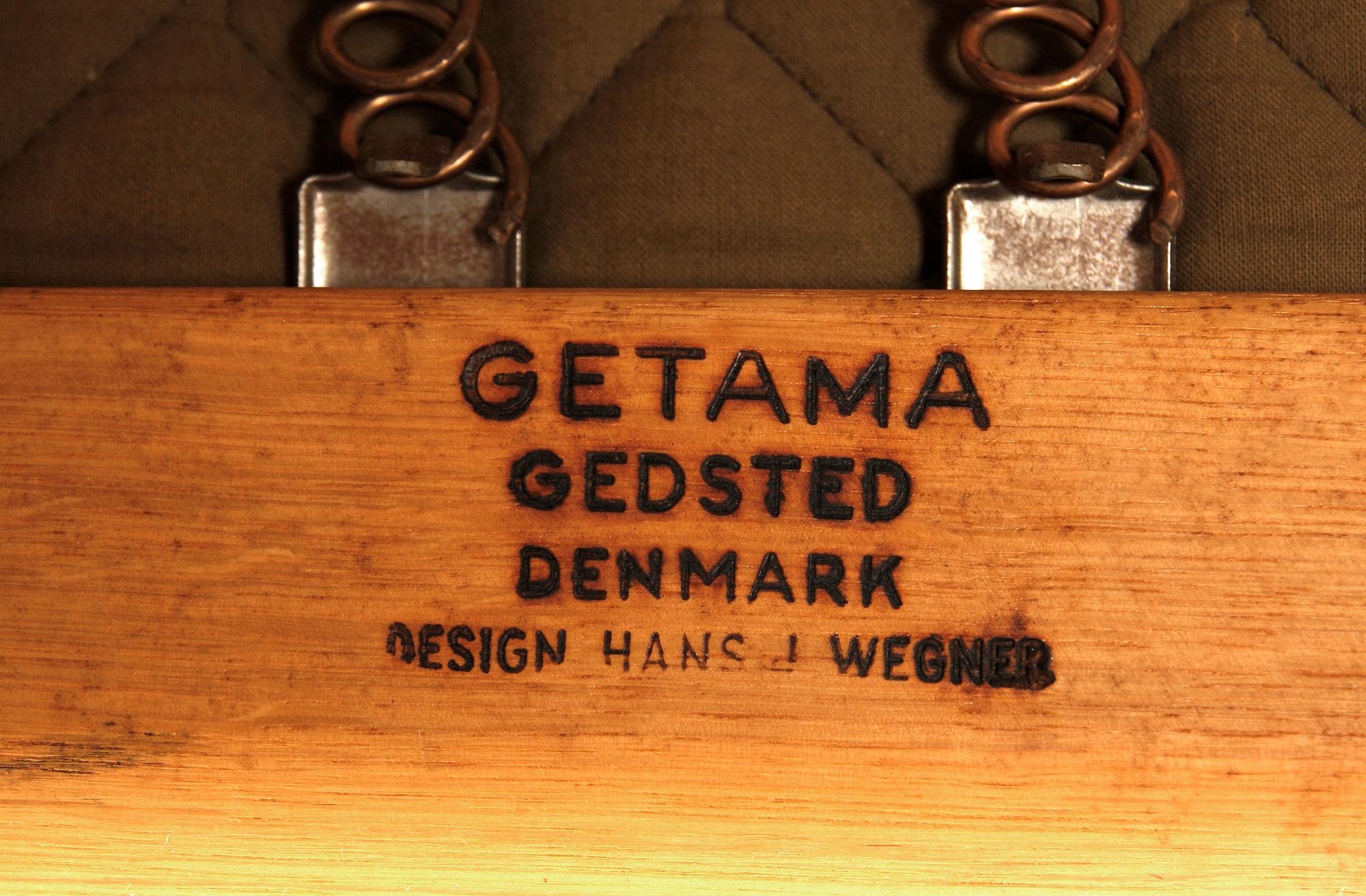 FÅTÖLJER, ett par, GE-290, Hans Wegner, Getama.