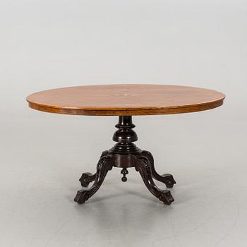 A VICTORIAN BREAKFAST TABLE late 19th century.