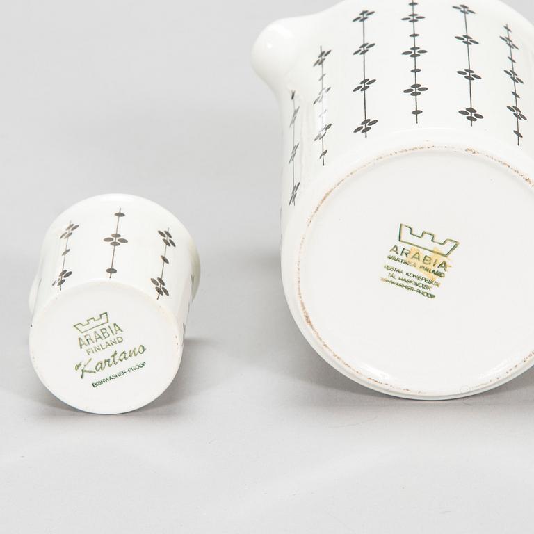 Esteri Tomula, servis, 43 delar, "Kartano", Arabia, 1970-tal.