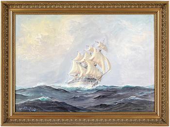 ALEXANDER WILHELMS, olja på duk, signerad.