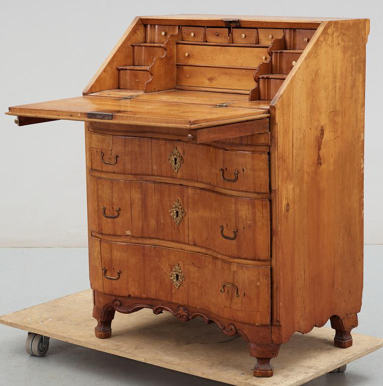 SEKRETÄR, senbarock provins, 1700-talets första hälft.
