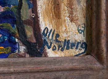 NORDBERG, OLLE. Olja på pannå, sign o dat -67.