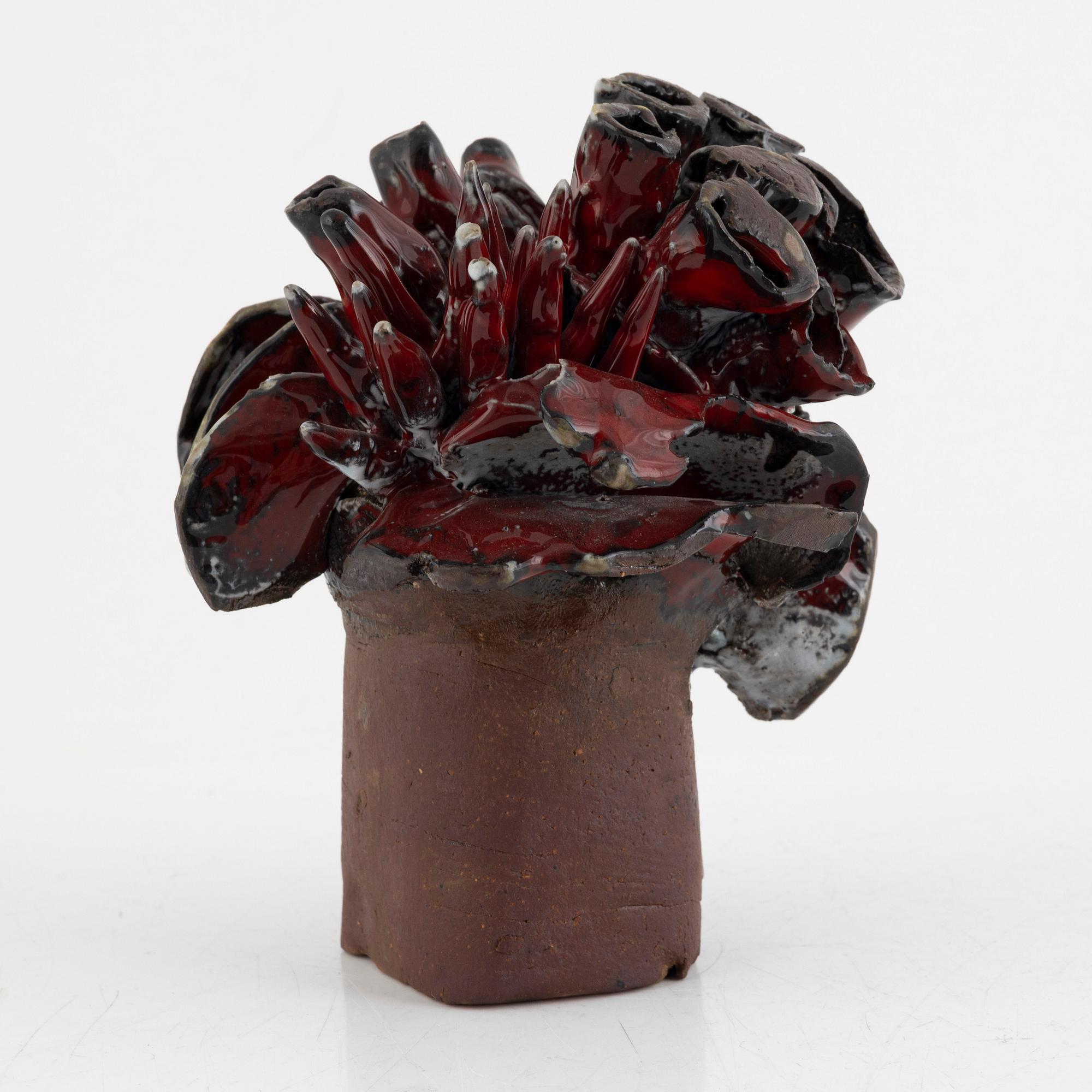 Lisa Larson, a unique stoneware sculpture, Gustavsberg, unsigned.