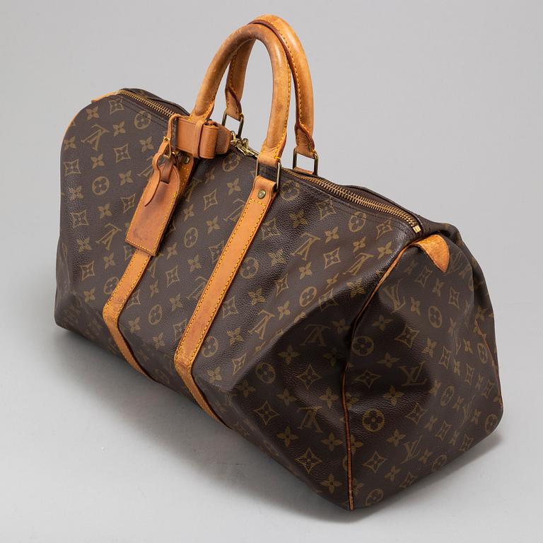 LOUIS VUITTON, väska, "Keepall 45".