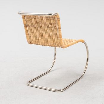 Ludwig Mies van der Rohe, a tubular steel 'MR10' chair, Tecta.
