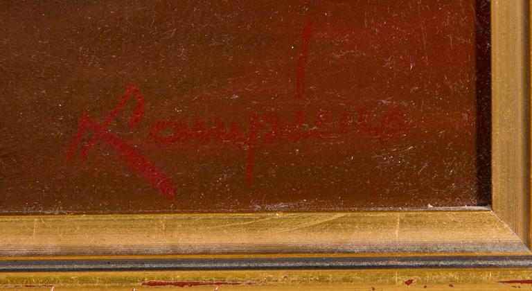 ANTTI LAMPISUO, oil on board, signed and dated 1979.