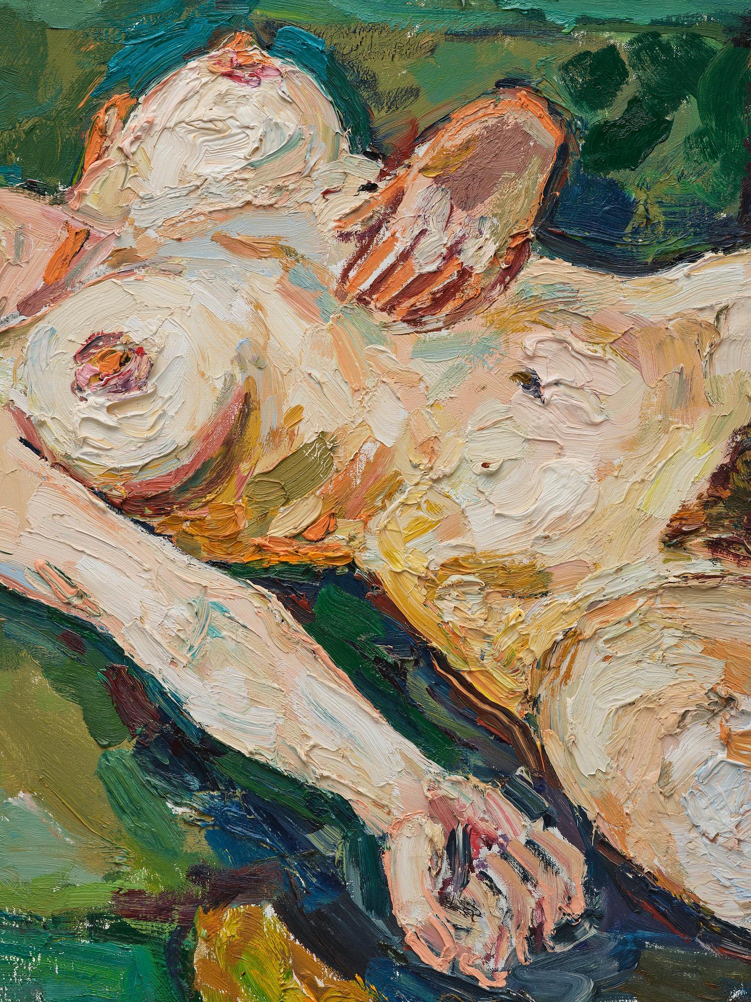 Albin Amelin, Reclining model.