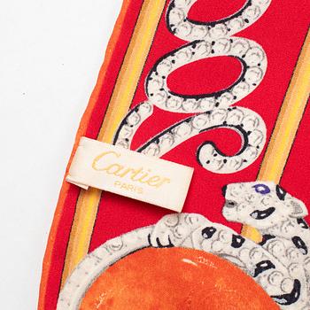 Cartier, scarf.