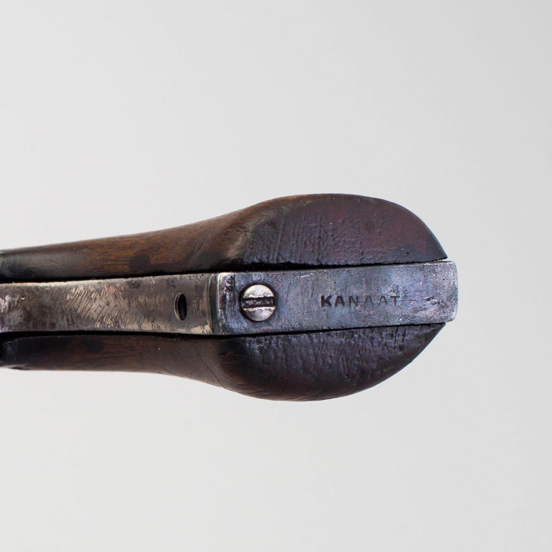 A belgian Colt Pocket copy percussion revolver mid 19th century.