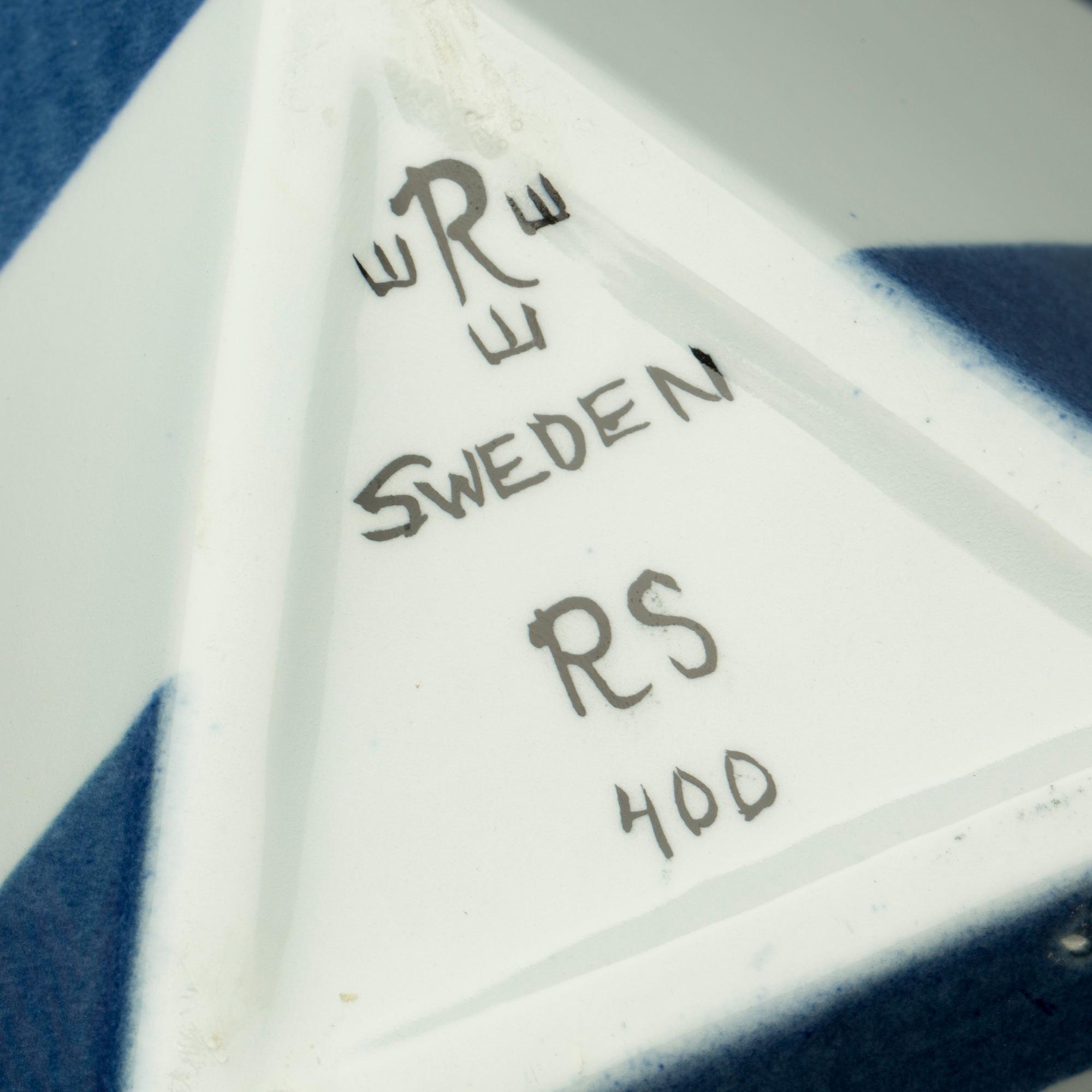 TEKANNA, porslin, Rolf Sinnemark, Rörstrand, monogramsignerad RS. Nr 400.
