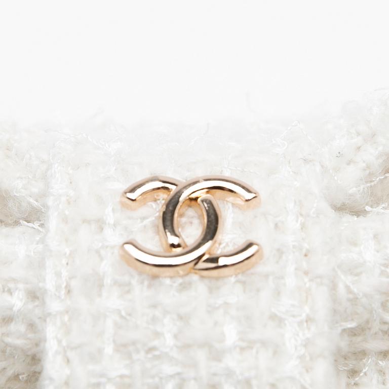 Chanel, bag, Mini Bouclé Bow Bag.