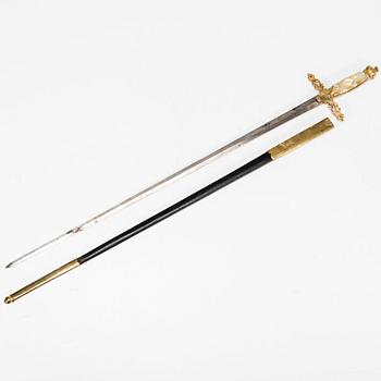 A Swedish small sword, second half of 19th Century.