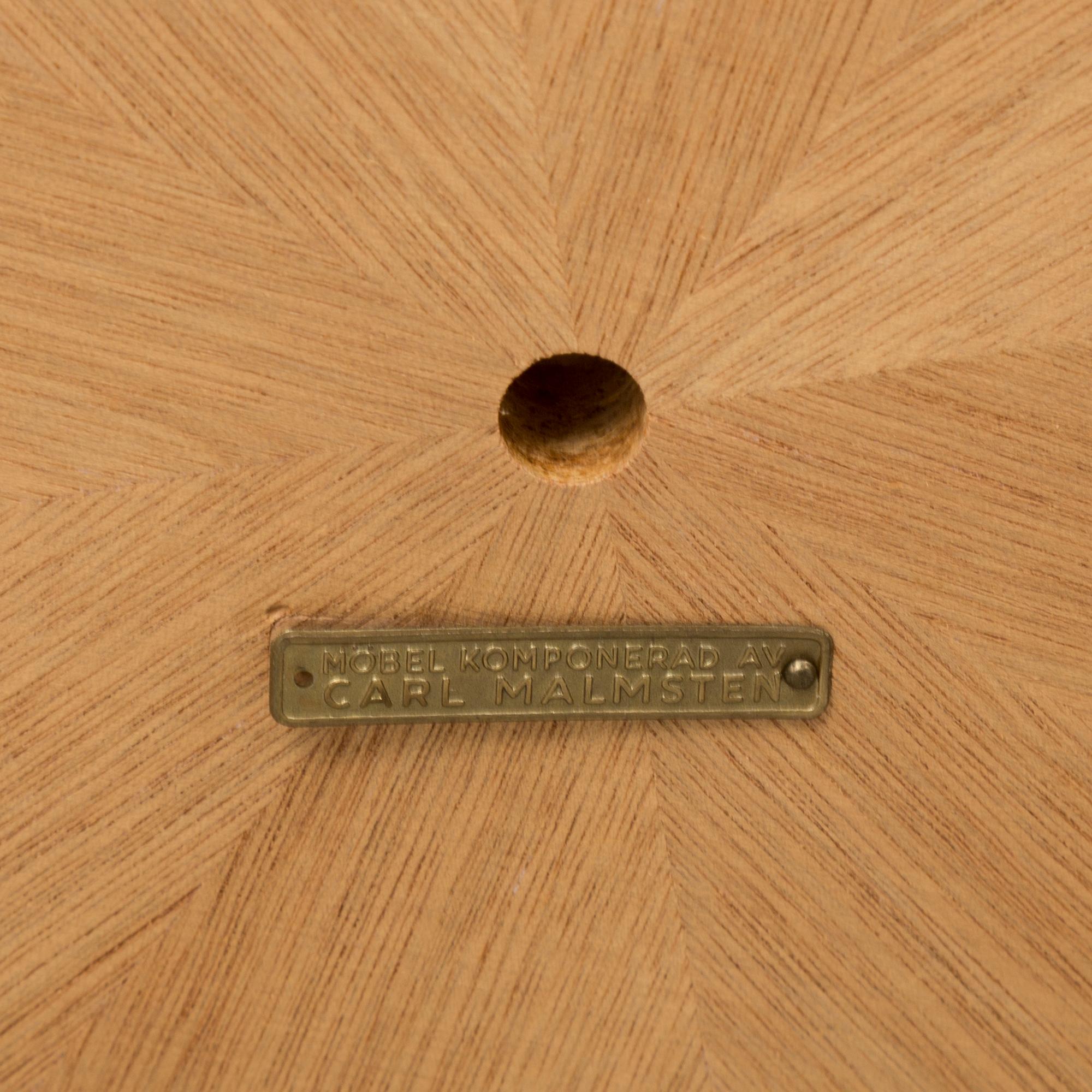 A Carl Malmsten sofa table, "Samsas".