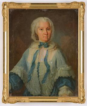 Johan Stålbom, attributed to, "Hedvig Eleonora Creutz" (née Natt och Dag) (1698-1777).