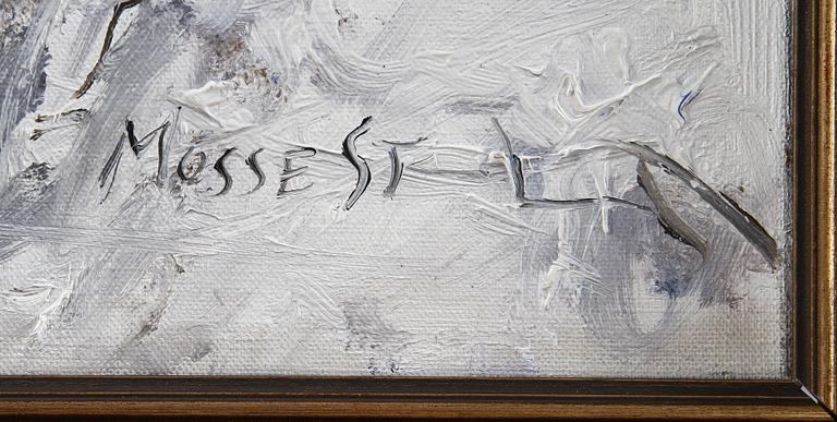 MOSSE STOOPENDAAL, olja på duk, sign.