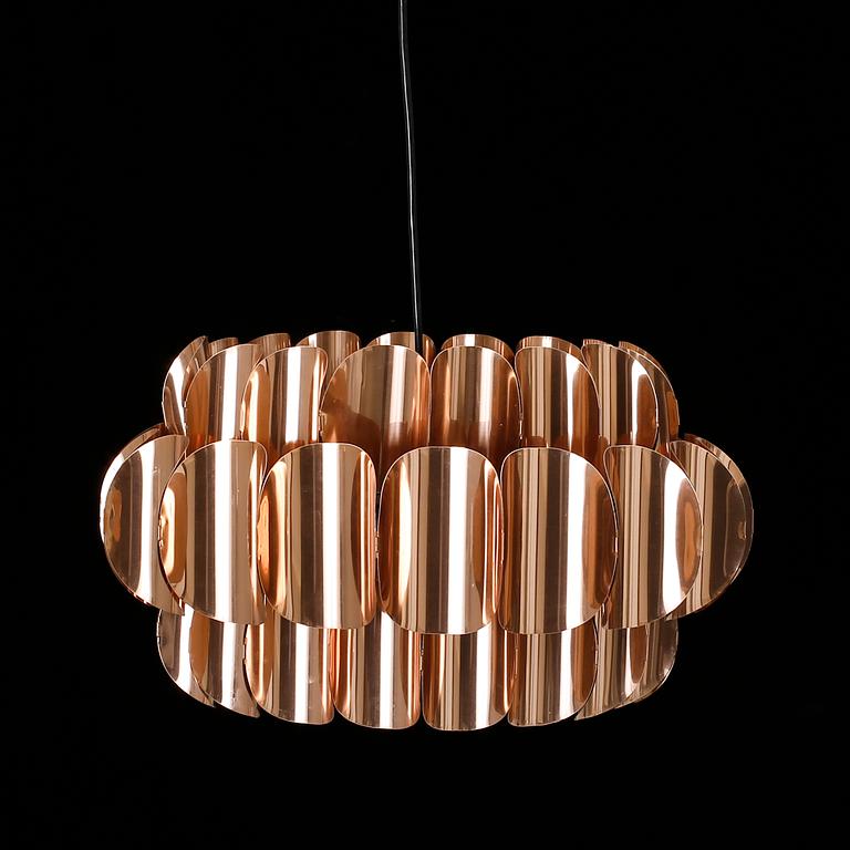 TAKLAMPA, troligen Werner Schou för Coronell Electro, Danmark, 1960-70-tal.