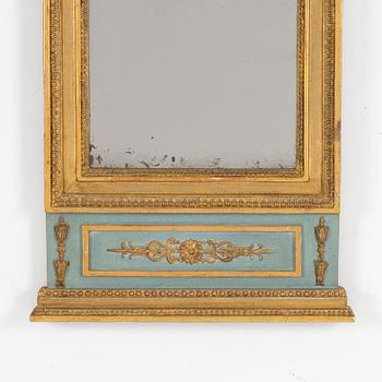 Spegel, sengustaviansk, Stockholm, omkring 1800.