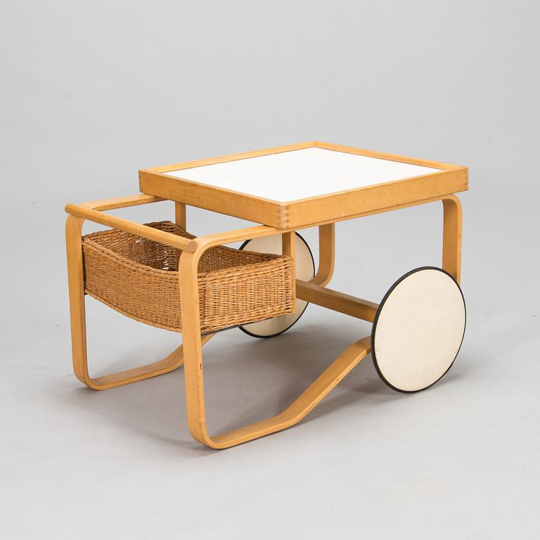 Alvar Aalto, serveringsvagn, modell 900, Artek, 1960-tal.