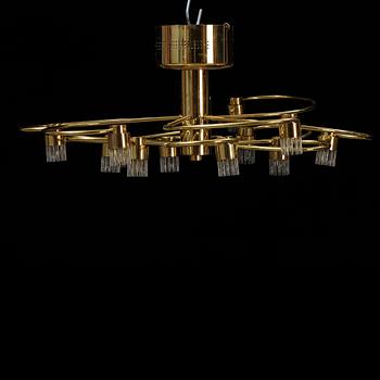 A Herbert Schmidt Leuchtenfabrik ceiling light, second half of the 20s century.