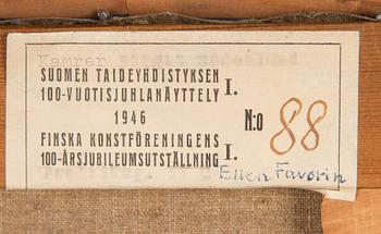 Ellen Favorin, Röd stuga.