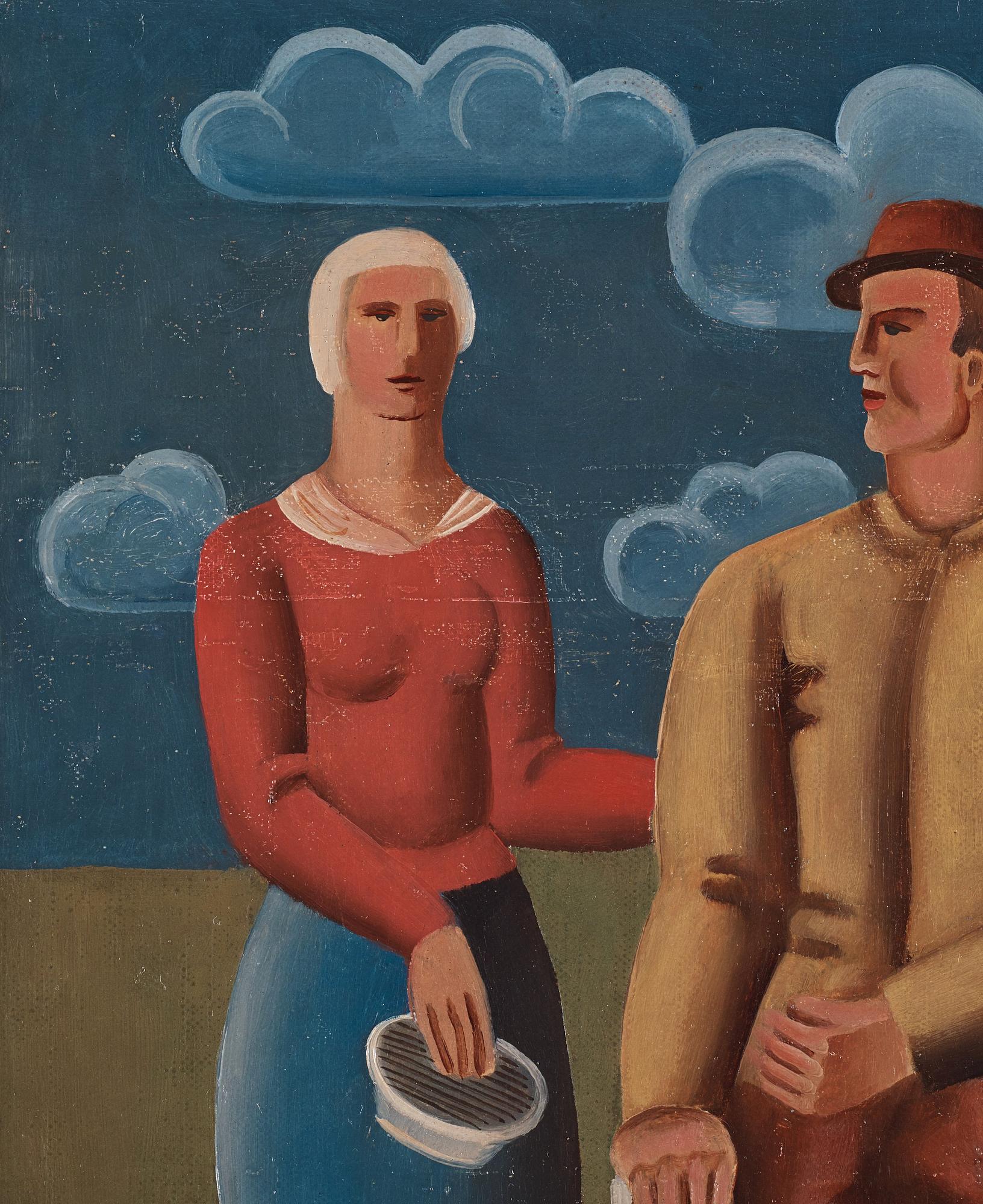 Erik Olson, "Franskt bondfolk".